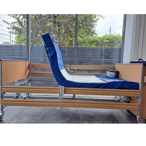 Pat Electric Medical cu telecomanda, reglabil pe inaltime si pe sectiuni